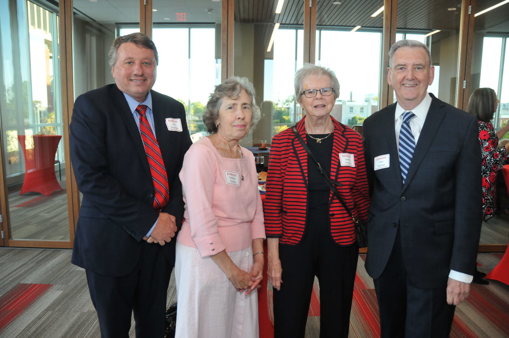 Dan Stephens, Carolyn Yockey, Sandra and Paul Harmon